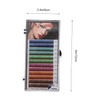 Healeved Professional Volume Fake Lash Extensions Colorful Lashes for Salon