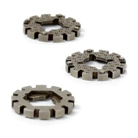 Starlock Adapter, Multicutter Universal Adapter, 3-Piece Set, 25 mm, Adapter for Oscillating Saw Blades, Compatible with Multiple Brands, Ideal for DIY and Professional Projects