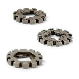 Starlock Adapter, Multicutter Universal Adapter, 3-Piece Set, 25 mm, Adapter for Oscillating Saw Blades, Compatible with Multiple Brands, Ideal for DIY and Professional Projects