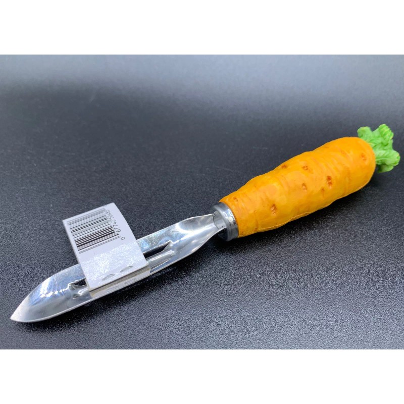 Cooking Concepts CARROT HANDLE Designer Stainless Vegetable - Potato Peeler