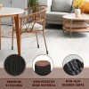 Morvat Black Furniture Leg Socks for Table, Chairs, & Furniture,