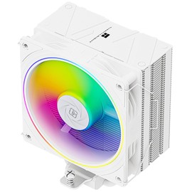 Thermalright Assassin Spirit 120 EVO White ARGB CPU Air Cooler, 120mm PWM Quiet ARGB Fan with 2000RPM Speed,Low Noise Computer White CPU Cooling, Support AM4/AM5,Intel LGA1851/1700/1150/1151/1200