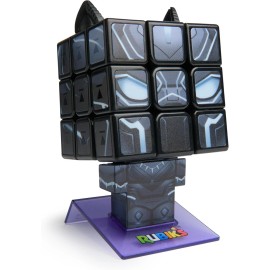Rubik's Rubik’S Cube, Black Panther Puzzle Cube – Collectible Brain Teaser & Desk Toy fo