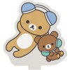 San-X Rilakkuma "Gaming Rilakkuma" Acrylic Perpetual Calendar CD39601 H75xW155mm