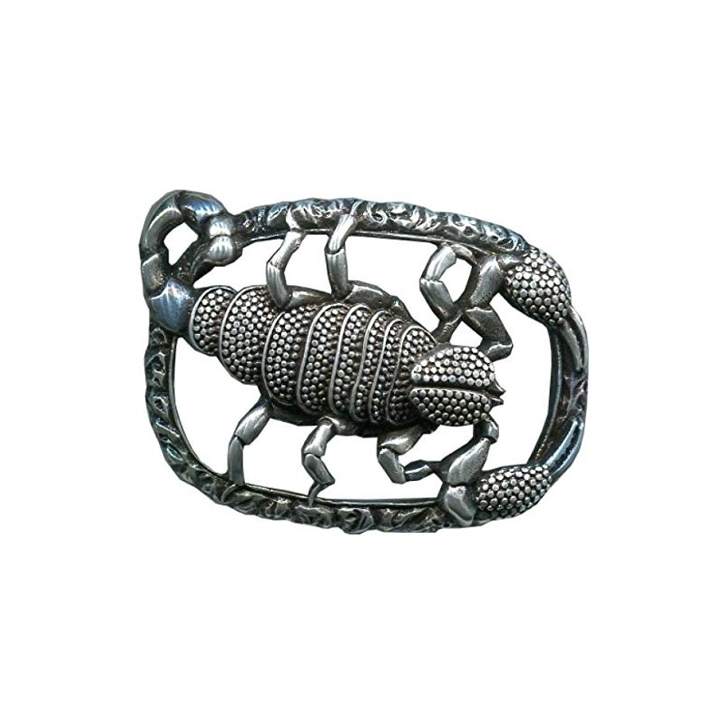 Brazil Lederwaren Belt Buckle Scorpion 2.5 cm | Buckle Interchangeable