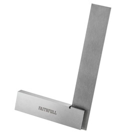 Faithfull FAIES4 Engineers Steel Try Square 100mm (4in)
