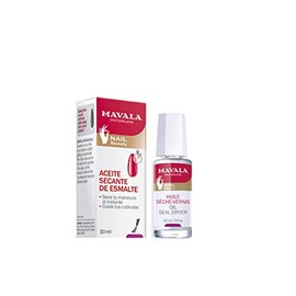 MAVALA - Olio essiccante per smalto da 10 ml, asciugatura istantanea delle unghie, con olio di cotone e vitamina E, antiossidante, per cuticole secche, ammorbidisce e rigenera la pelle