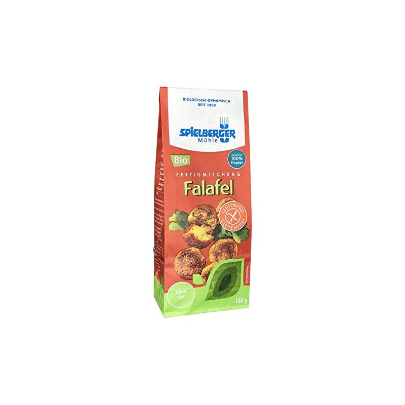 Falafel Ready Mix, Gluten-Free, Organic Organic Cultivation 1 x 160