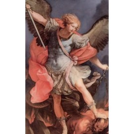 Prayer to St. Michael - Laminated holy card - Pack of 25