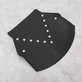 Motorcycle Mud Flaps Flap Front,Fringed Mud Flap for Motorcycle,Motorcycle Rear Mud Flap Motorcycle Modification Mudguard Cover Decoration(Black Beard)