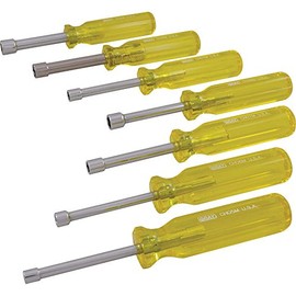 Gray Tools CHS7MA 7 Piece Metric Nut Driver Set, (Fix Shank), 5-Millimeter-11-Millimeter