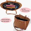 Time Wing Handbag Tote Purse Organizer Insert Bag Liner Shaper