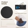 OMISTAR 24 Pcs Leather Wallets for Men, Men's PU Leather