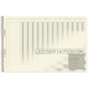 BookFactory Accounting Ledger Notebook/Large 13 Column Accounting Ledger Columnar (Thirteen