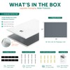 RemixOri 36" x 24" Magnetic Board for Wall, Heavy Duty,
