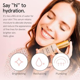 grace & stella Suero de Ácido Hialurónico Premiado (30ml/1 fl oz) Suero Hidratante de Ácido Hialurónico para Cara - Ácido Hialurónico para Mujeres - Elimina Líneas Finas, Arrugas, Antienvejecimiento