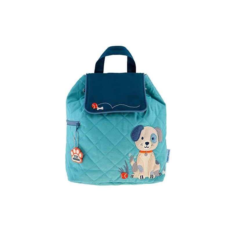Stephen Joseph Unisex Kid's Quilted Backpack, Puppy, One Size