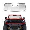 Pigenius Windshield Sun Shade for Ford Bronco 2021-2025. Reflective Aluminum