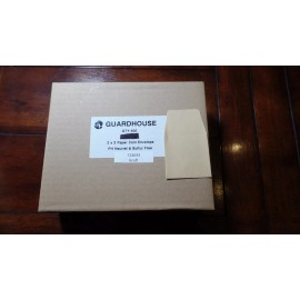 Guardhouse 500 2x2 Kraft Tan Paper Envelopes Coin Safe Archival  PH Neutral & Sulfur Free