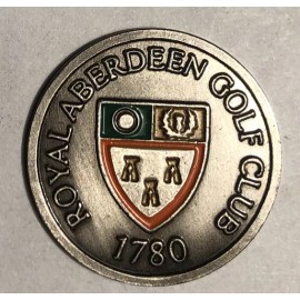 Unbranded Royal Aberdeen Golf Club golf ball marker…. 1780