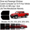 TintPro Premium Nano Carbon Window Tint fits Jeep Gladiator 2020-2024