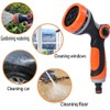2 Pcs Garden Hose Nozzle Watering Hose Nozzles Hand Sprayer