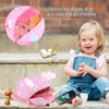 Cosyres Bunny Kids Backpack Preschool Toddler Girls with Reins Pink