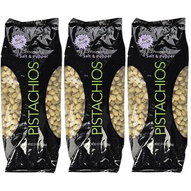Wonderful Pistachios, Salt & Pepper Flavor xwbwwR, 3Pack (48 Ounce)