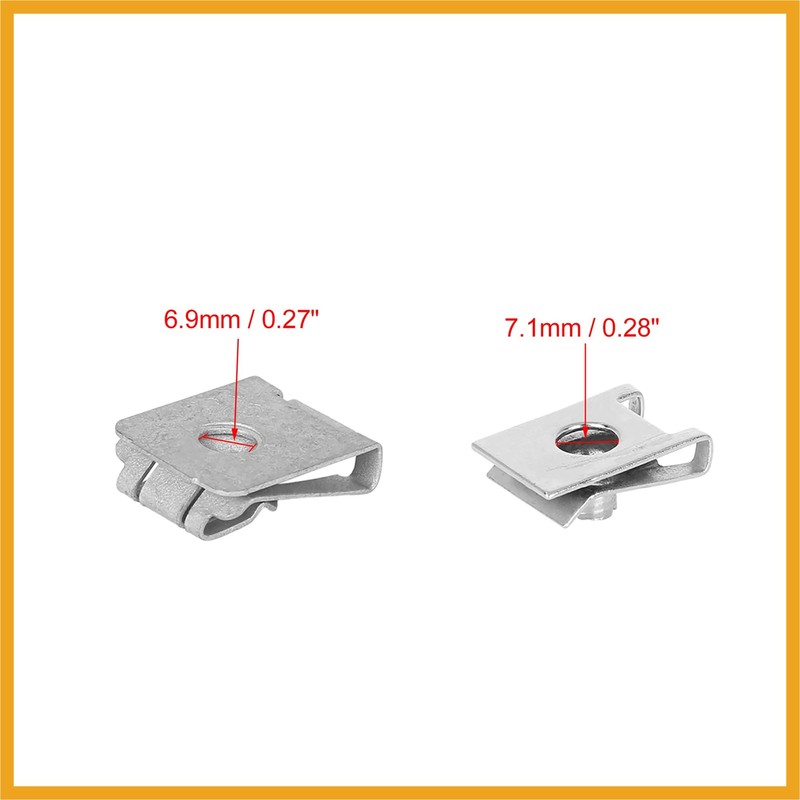 Partuto 24pcs Engine Undertray Clips Screws Under Cover Splashguard Rivets