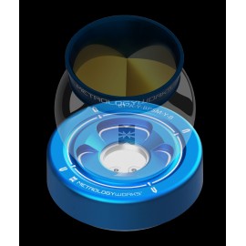 MetrologyWorks Laser Tracker Drift Nest 1.5" SMR Monument - Adapter Puck for FARO API Leica SMR