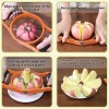 Newness 5.12 Inch Extra Large Apple Slicer, Heavy Duty Apple