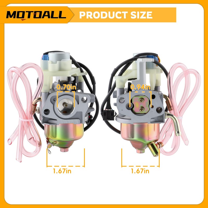 MOTOALL Huayi New Carburetor Carb for Generac iX2000 Replace #