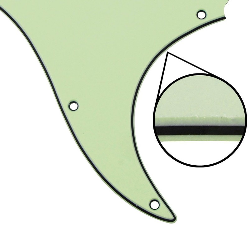 FLEOR HSS Guitar Pickguard 11-Hole ST Style Electric Guitar Pick