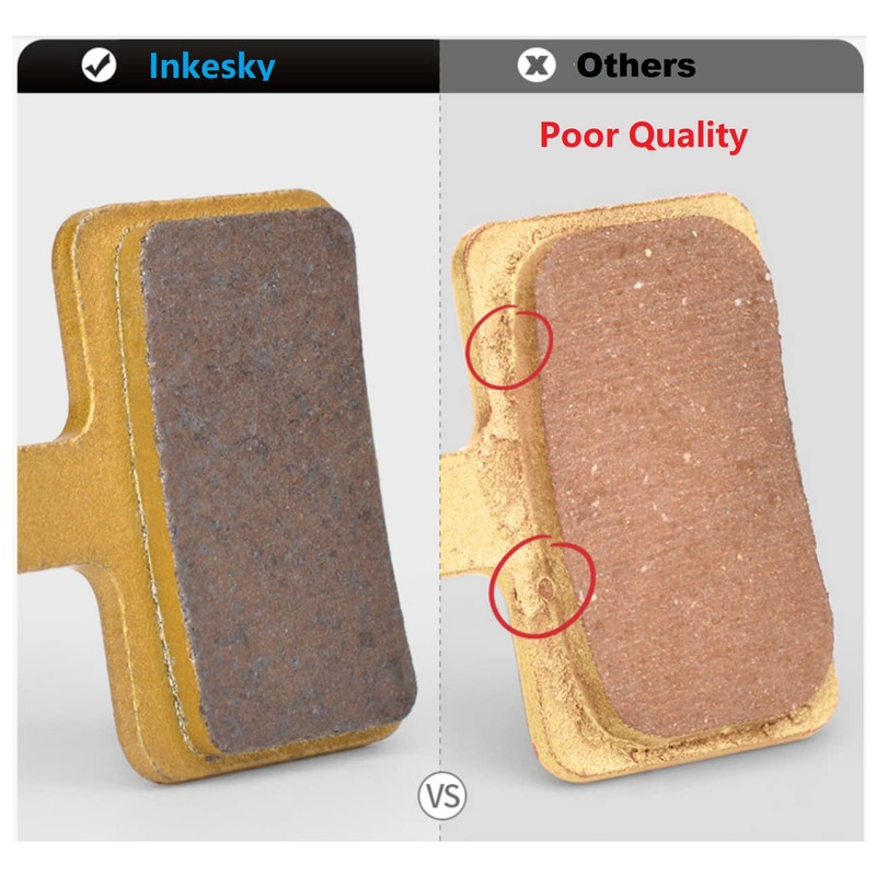 Inkesky Metal Brake Pads Compatible with Magicycle Deer, Vanmoof S2/S3/X3,