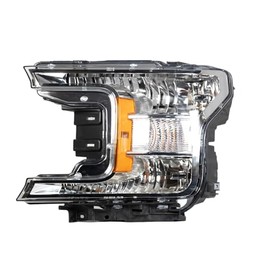 Nixon Offroad Headlights Assembly for Ford F-150 2018-2020(Not for LED/Raptor) Halogen Headlamp Replacement, Clear Lens, 1 Pc Right Side