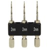 SK11 Hexagonal Shaft Short Drill Set for Carpentry 3 Pieces