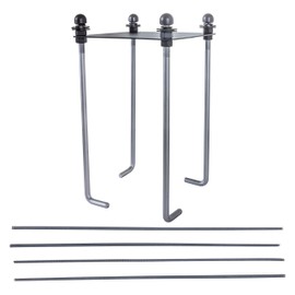 Goalrilla 9" Basketball Anchor System Installs In-Ground and Allows Goalrilla Hoop to Move with You