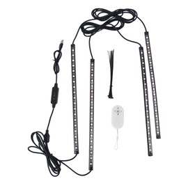 RGBW Music LED Car Interior Strip Light Music Car Interior Ambient Lights with Bluetooth App Control