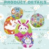 YEWCEP 15-Piece Diamond Painting Easter Set - Filigree Pattern, Child-Friendly
