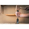 Stubai 354340 Wood Chisel with PP-Handle, Silver/Black, 40 mm
