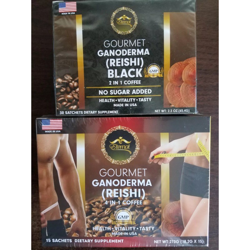 ETERNAL 2 PACK ETERNAL GOURMET GANODERMA 4 IN 1 &
