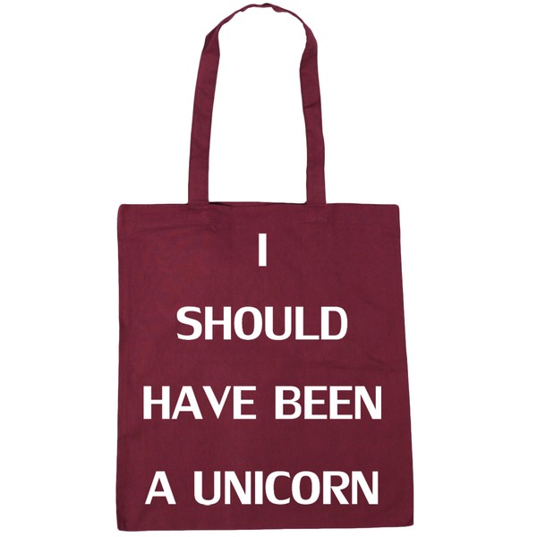 Hippowarehouse I should have been a unicorn Tote Shopping Gym