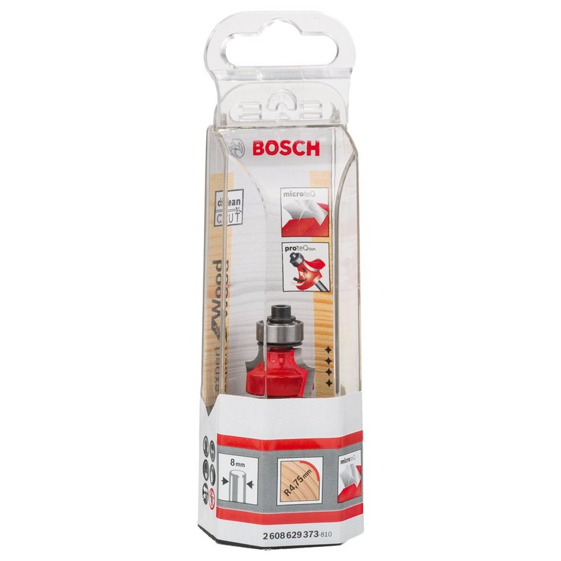 Bosch 2608629373 Rounding Router Bit"Expert" 8mmx22, 2mmx55mm