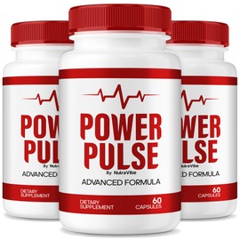 (3 Pack) PowerPulse Memory Capsules – Premium Focus & Clarity Support by PowerPulse Brand | Plant-Based Formula for Sharpness, Attention & Clear Thinking | Easy-to-Swallow Daily Pills (180 Capsules)
