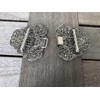 Hartmann-Knöpfe Silver Traditional Aprons Dirndl Buckle Clasp Metal for Sewing