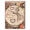 etmamu 398 World Notepad A5 60 Sheets Squared