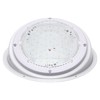 RV Trailer Camper 5th Wheel White 8.5" Round Scare Porch