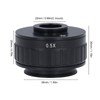Garosa C Mount Adapter Microscope Adapter CTV Microscope Lens Camera