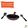 IMUSA Nonstick Ceramic Cookware Set 4-Piece 8in/10in with Soft-Touch Handles,