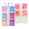 Mouyic Mini Flores + Balin Para Decoracion De Uñas 2 Colecciones